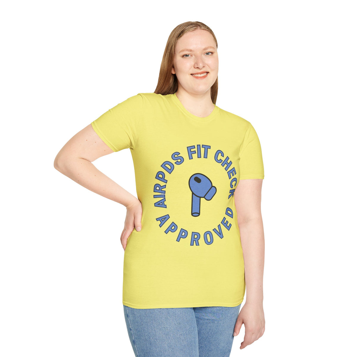 T‑Shirt — “AirPods Fit Check Approved” Graphic Tee - Trending Now - August 2026