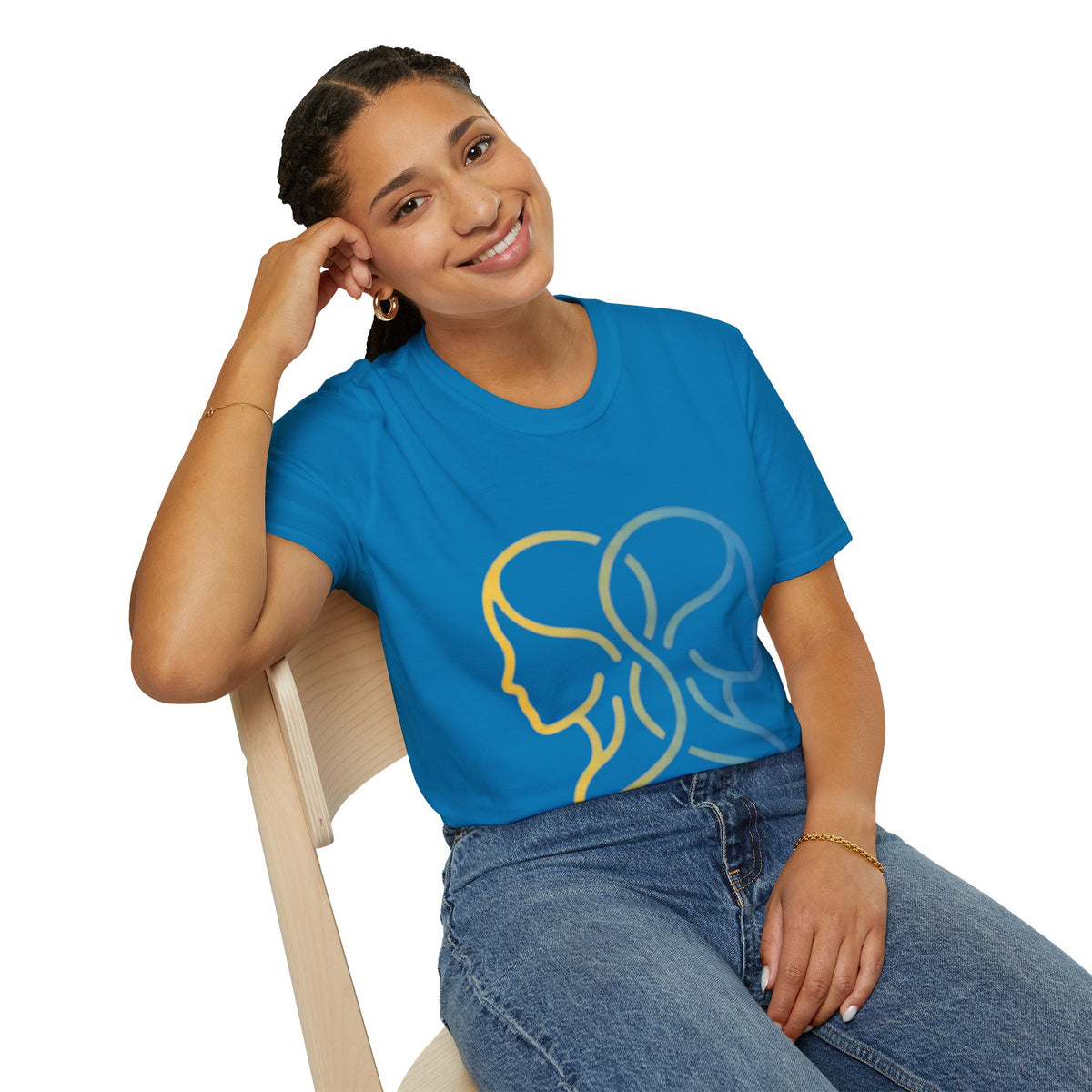 Gemini Zodiac Unisex Softstyle T-Shirt