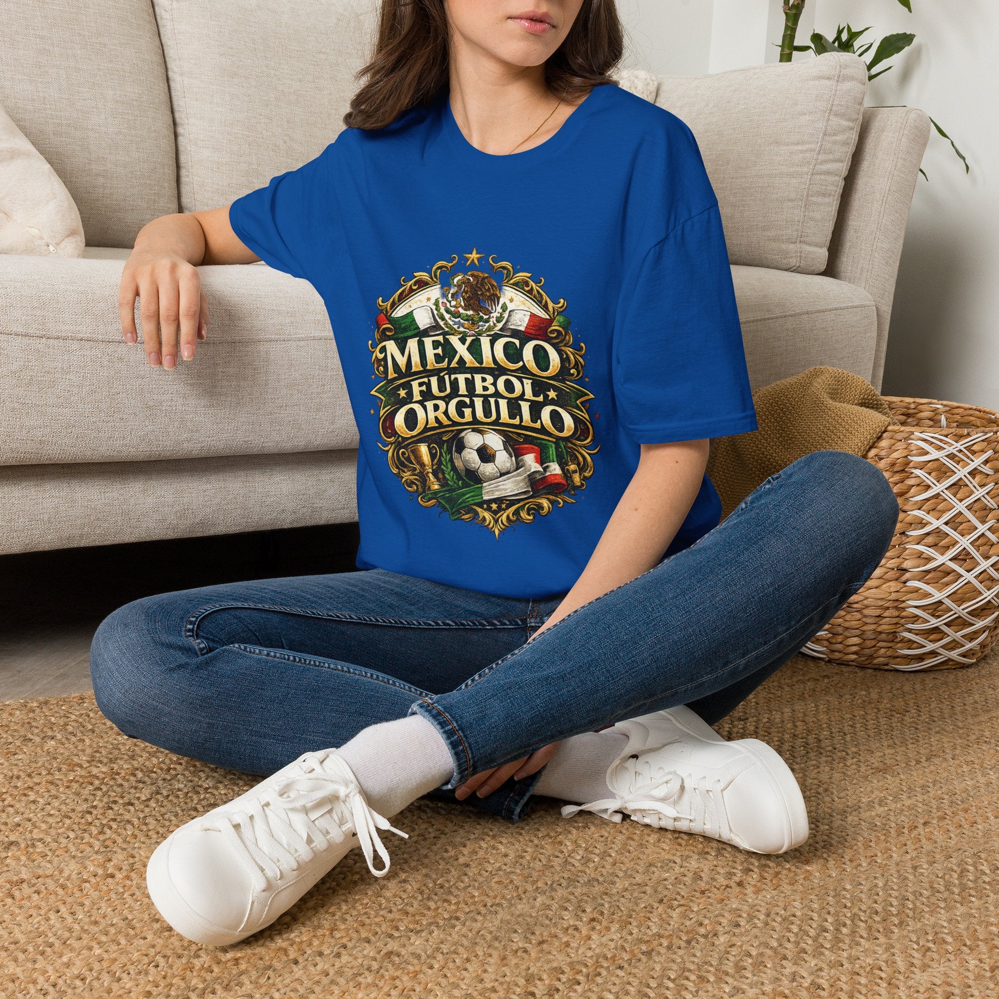 Mexico Fútbol Orgullo T-Shirt — Mexican Soccer Pride Graphic Tee