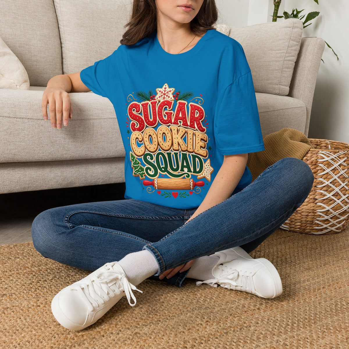 Sugar Cookie Squad T-Shirt — Festive Holiday Baking Graphic Tee