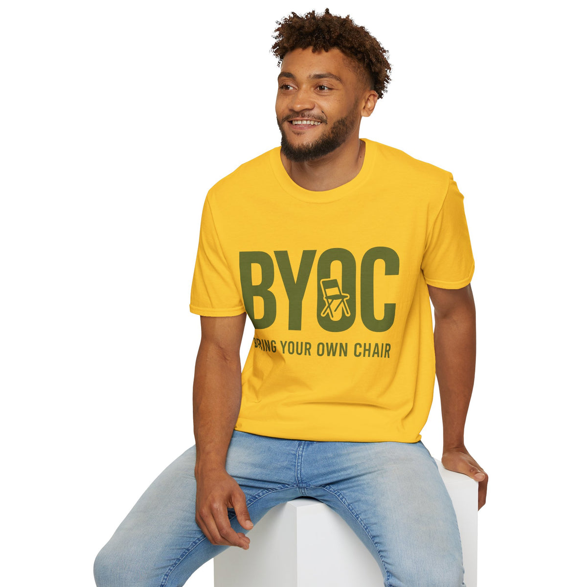 BYOC T-Shirt — Bold Minimalist Text Tee (Bring Your Own Coffee) - Trending Now - August 2026