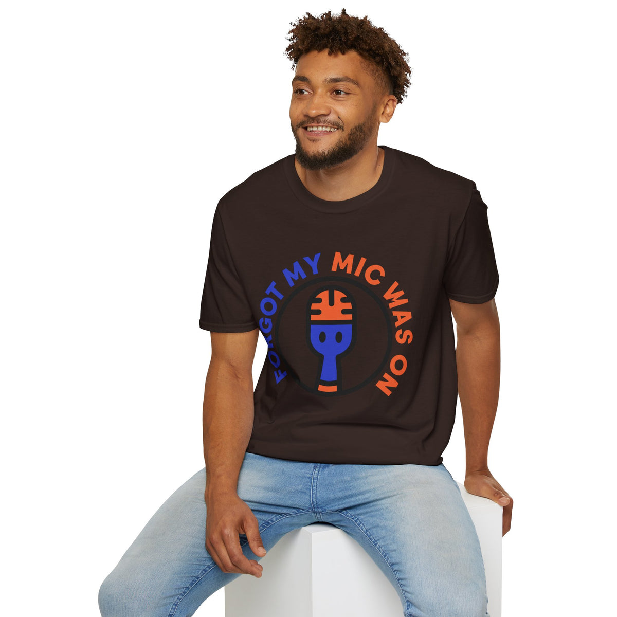 Forgot My Mic Was On T-Shirt — Funny Podcast/Streamer Microphone Tee - Trending Now - August 2026
