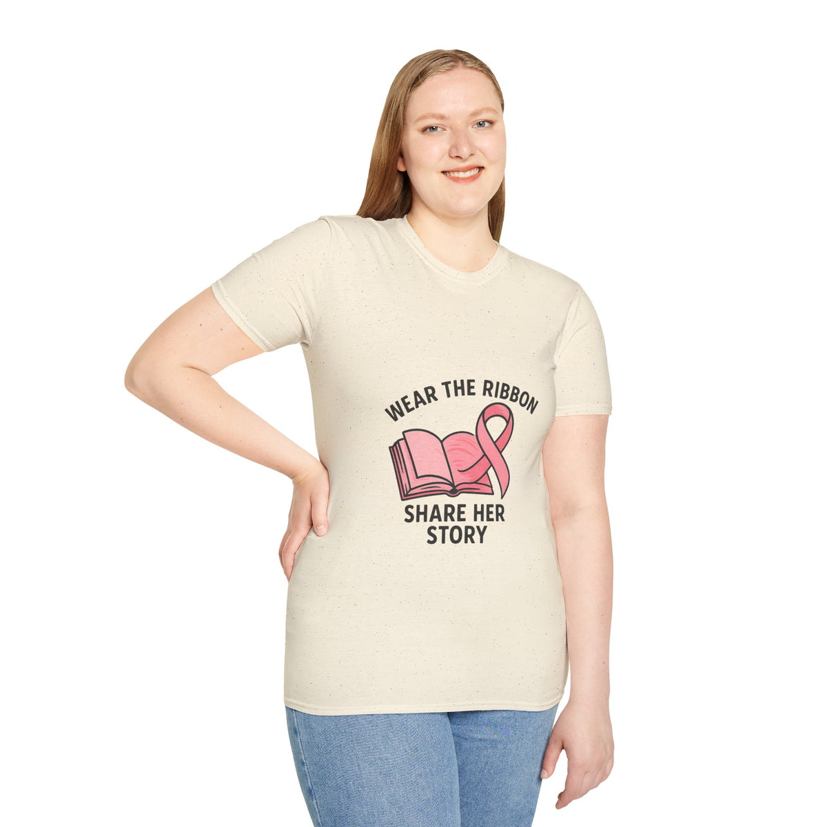 Breast Cancer Awareness T-Shirt — "Wear The Ribbon, Share Her Story" - Trending Now - October 2026