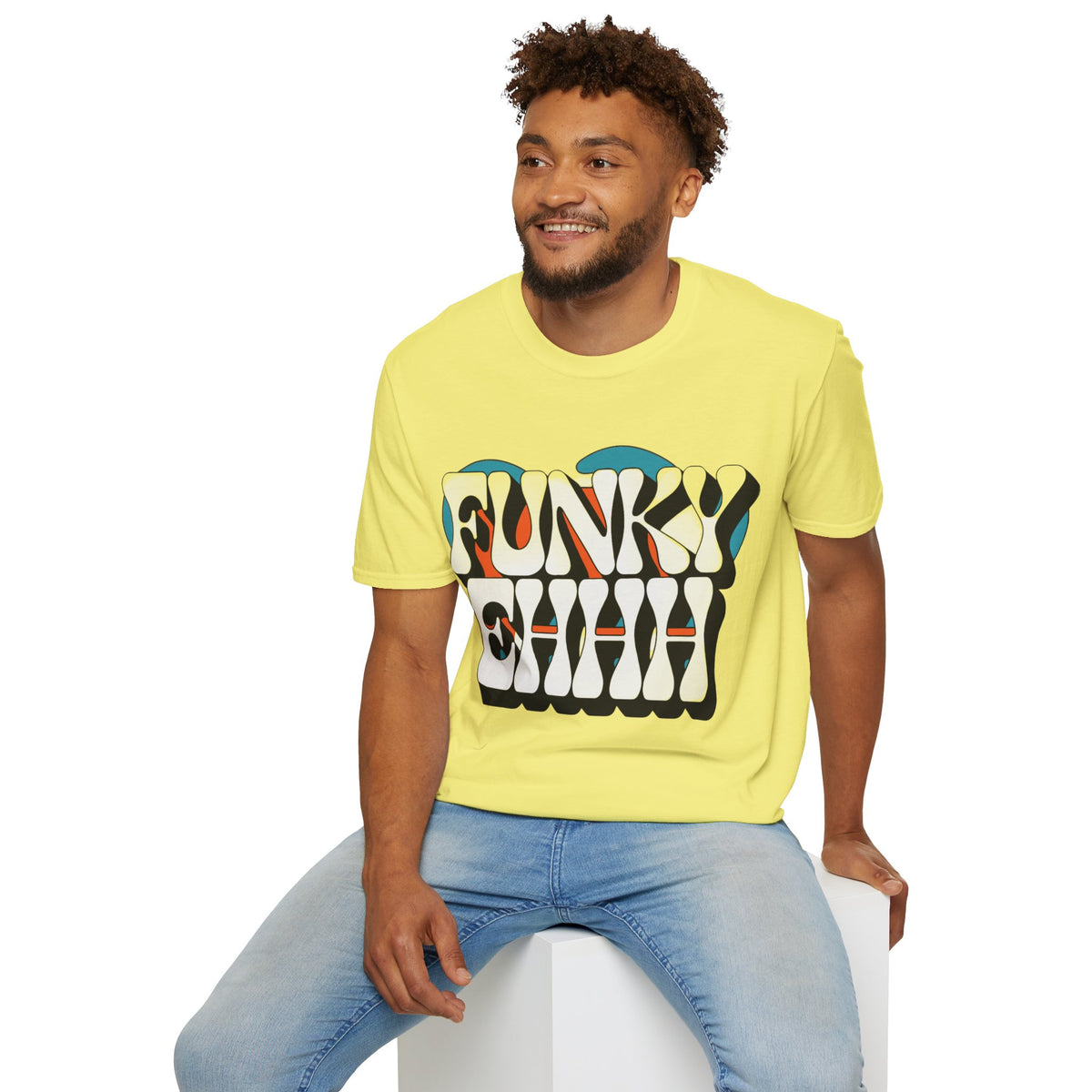 Funky Retro Graphic T-Shirt — Bold 70s Vibe "FUNKY" Tee - Trending Now - August 2026