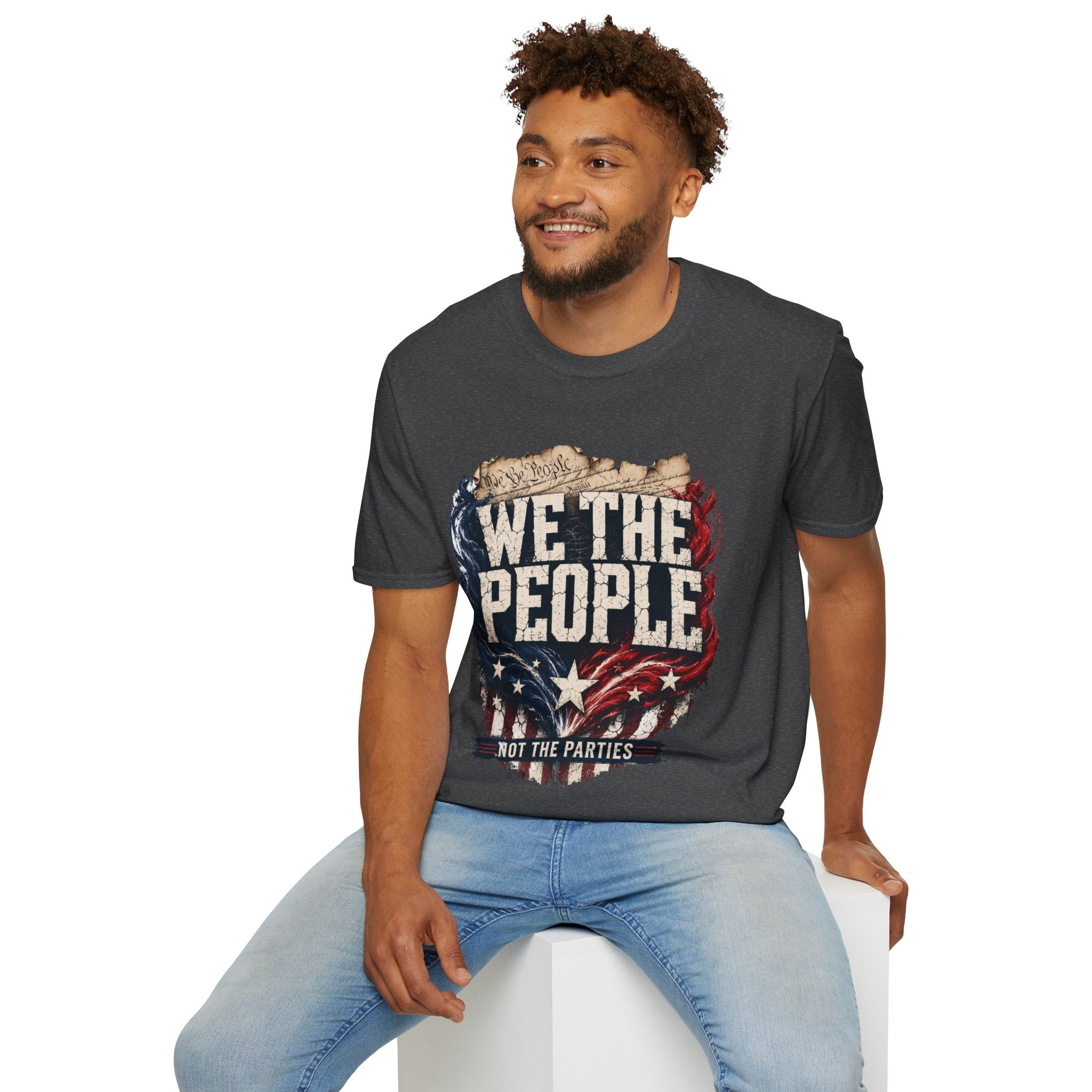 We The People T‑Shirt — Patriotic Americana Tee with ‘We The People’ Design