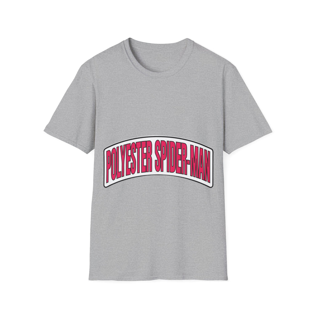 Polyester Spider-Man Retro Arch Tee - Funny Superhero Comic Graphic T-Shirt - Trending Now - September 2026