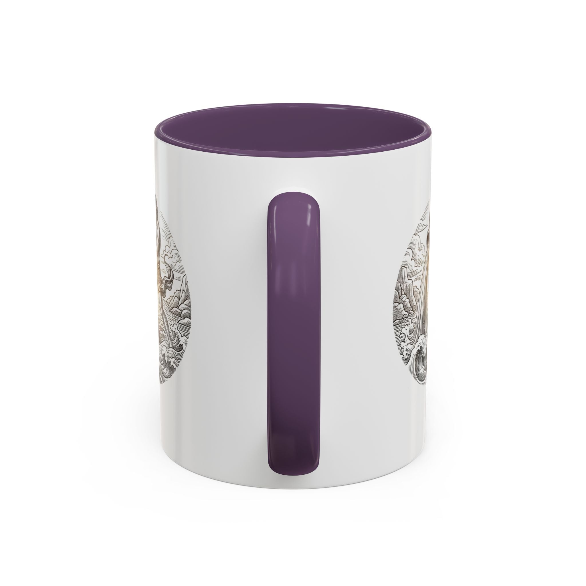 Aquarius Zodiac Coffee Mug — Astrology Sign Accent Mug