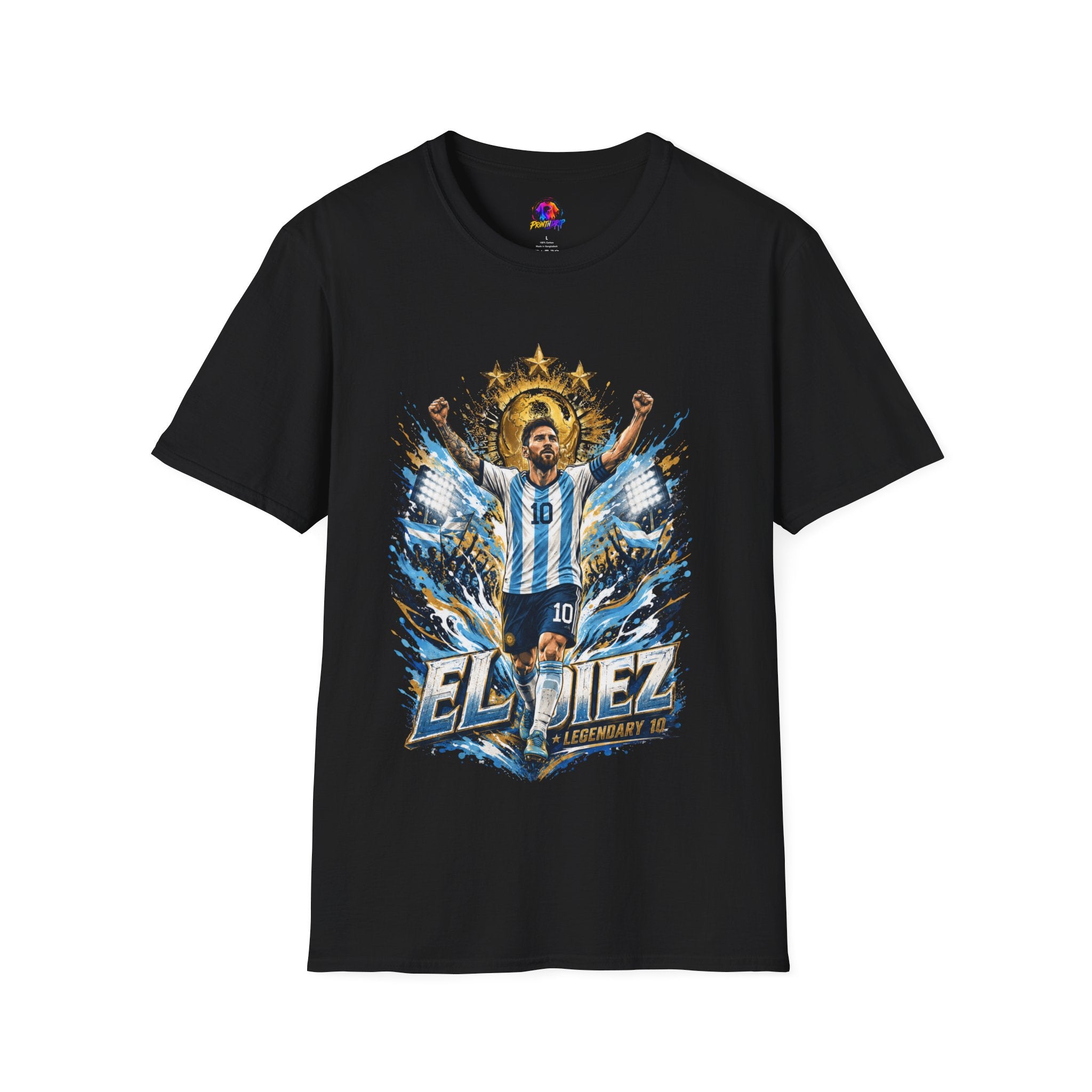 Argentina Soccer Legend 'El Diez' T‑Shirt