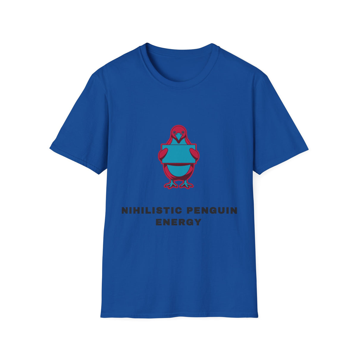Minimalist Athletic Penguin T-Shirt — "Minimalistic Penguin Energy" Design - Trending Now - September 2026