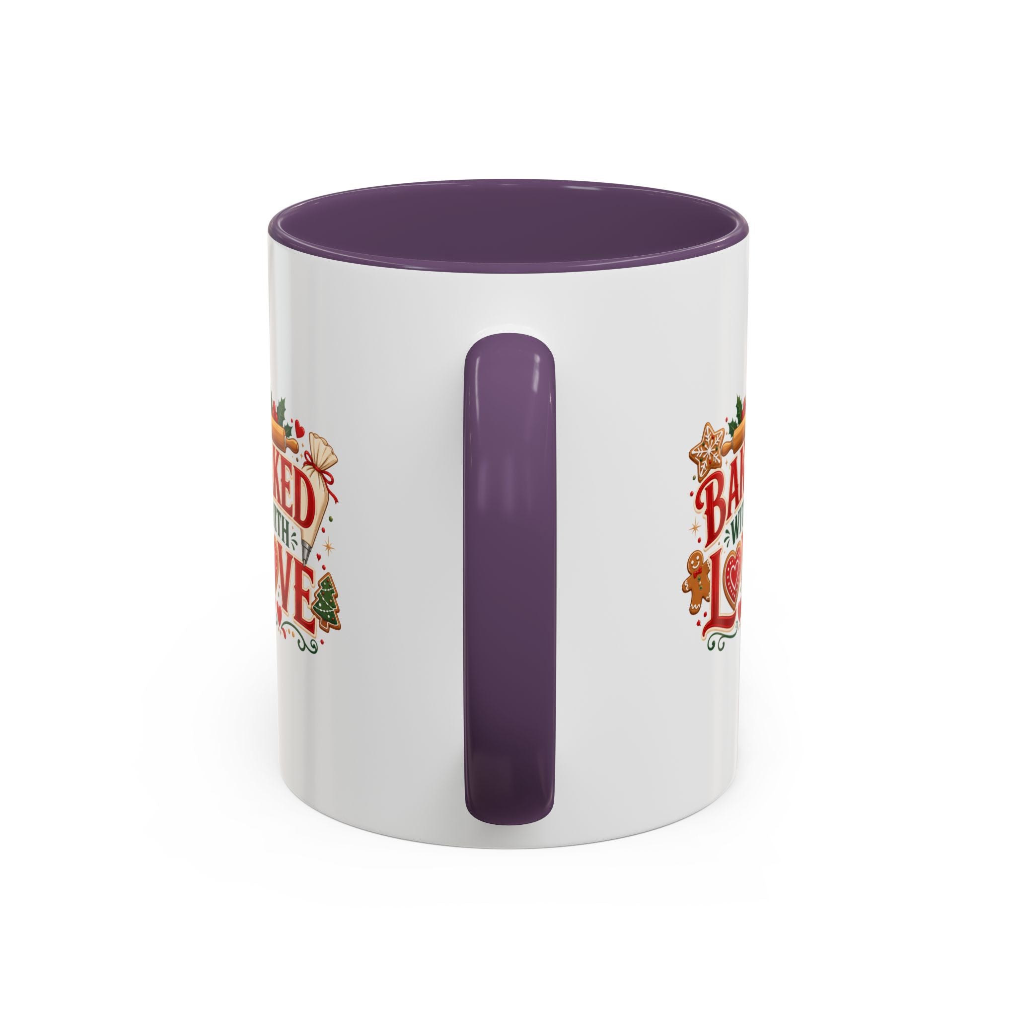 Baked With Love Coffee Mug — Holiday Baking Kitchen Gift