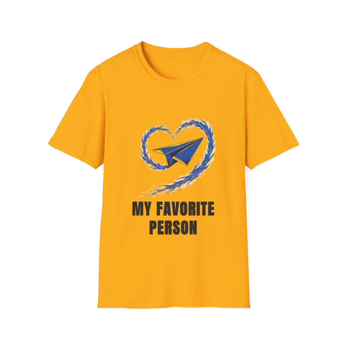 Paper Plane Heart T-Shirt — “My Favorite Person” Graphic Tee - Trending Now - August 2026