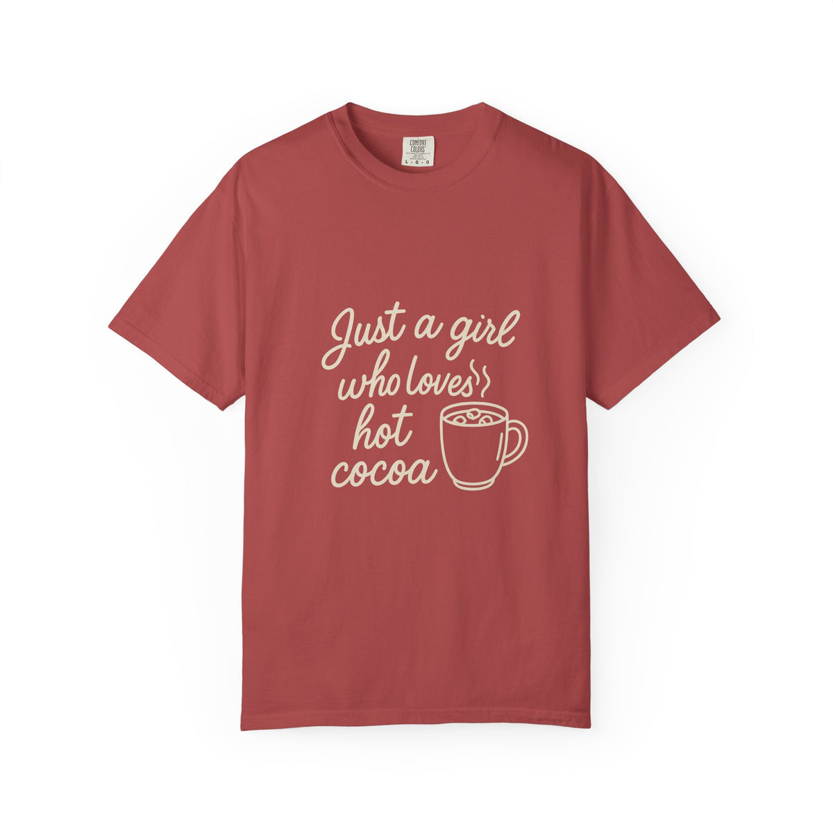 Hot Cocoa Lover T-Shirt — "Just a Girl Loves Hot Cocoa" Graphic Tee - Trending Now - October 2026