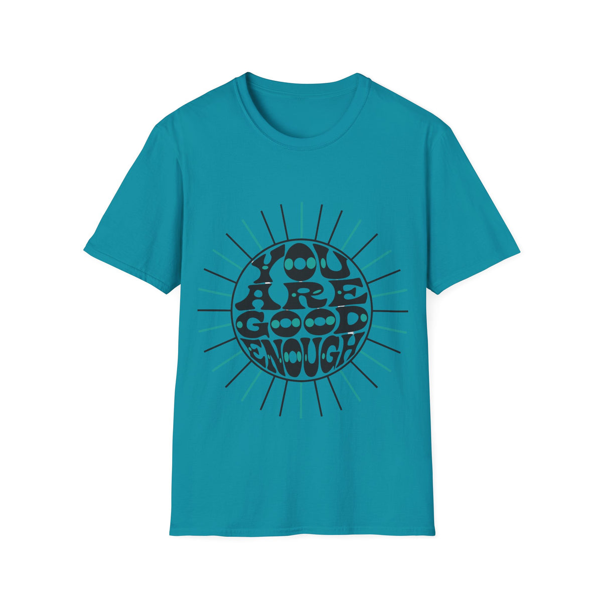 T-Shirt — "You Are Good Enough" Retro Positive Graphic Tee - Trending Now - September 2026
