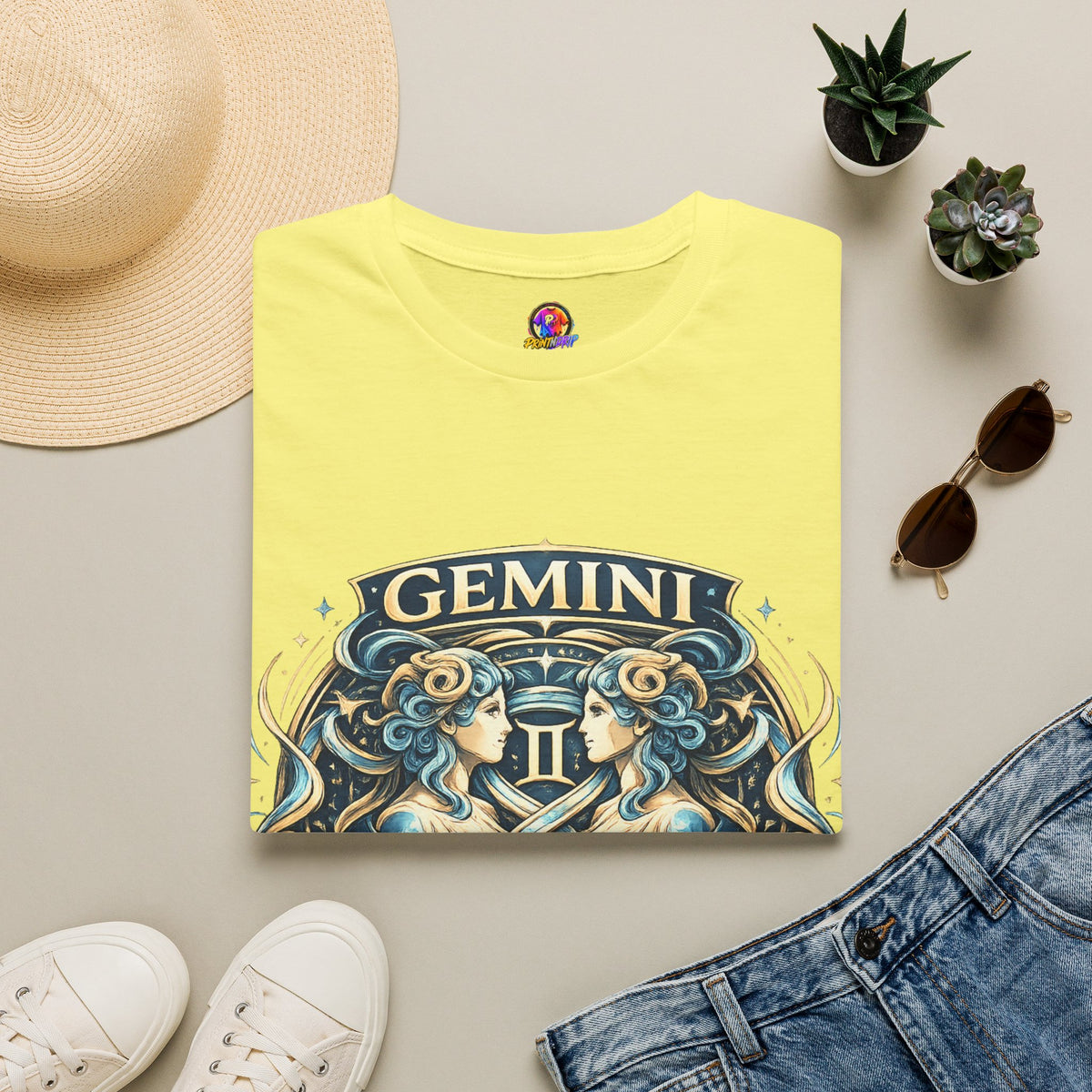 Zodiac  Gemini Unisex Softstyle T-Shirt