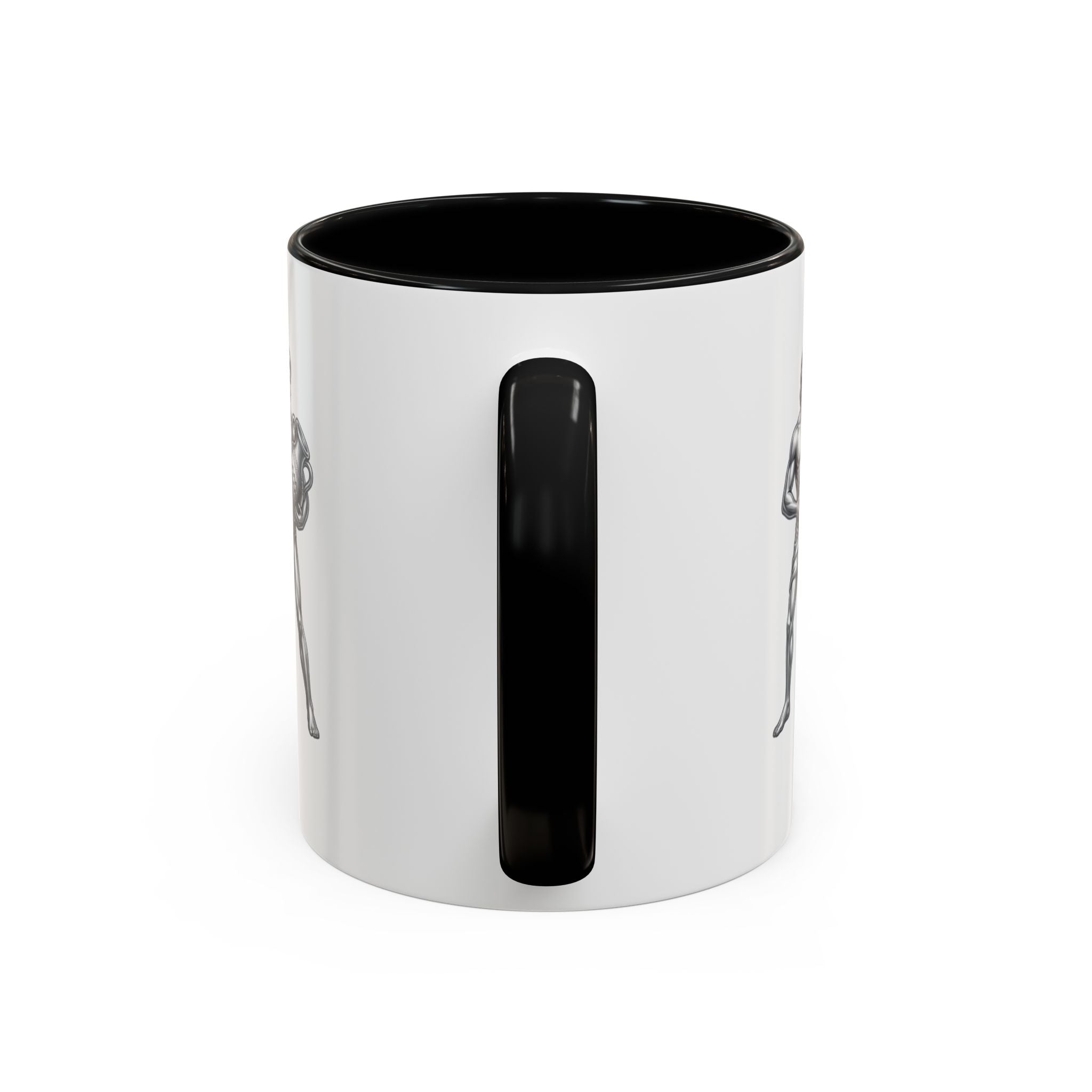Aquarius Zodiac Accent Coffee Mug – Astrology Sign Gift