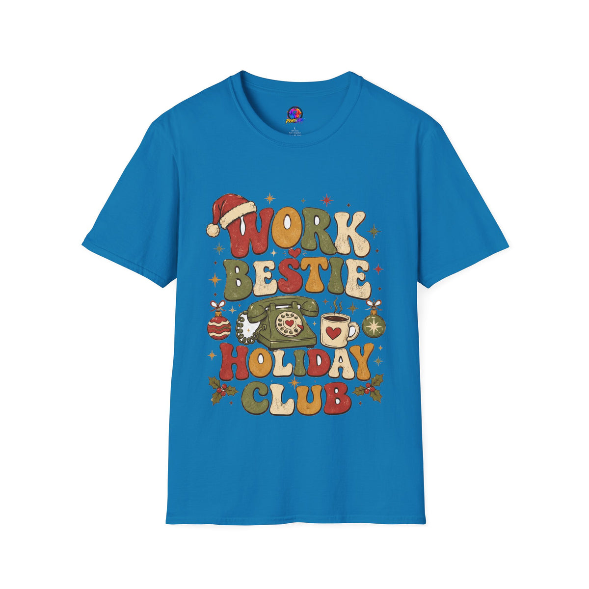 Work Bestie Holiday Club T-Shirt