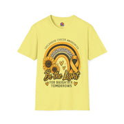 Be the Light Childhood Cancer Awareness T-Shirt
