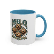 Milo Bailey Dog Dad Mom Good Boy Tour Accent Coffee Mug – Milo Dog Portraits