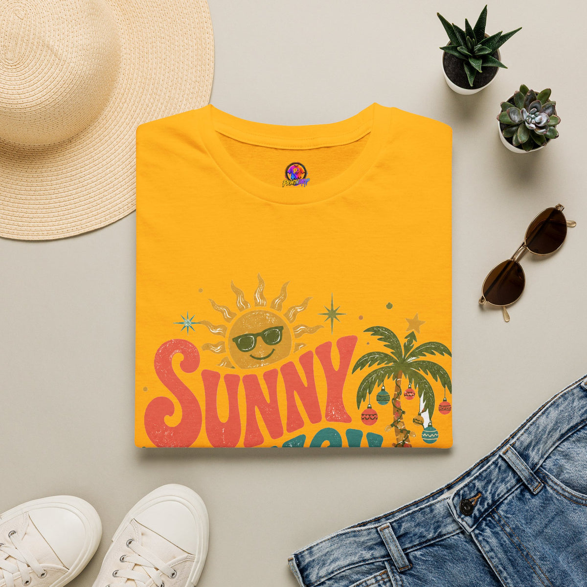 Sunny Sleigh Vibes T-Shirt