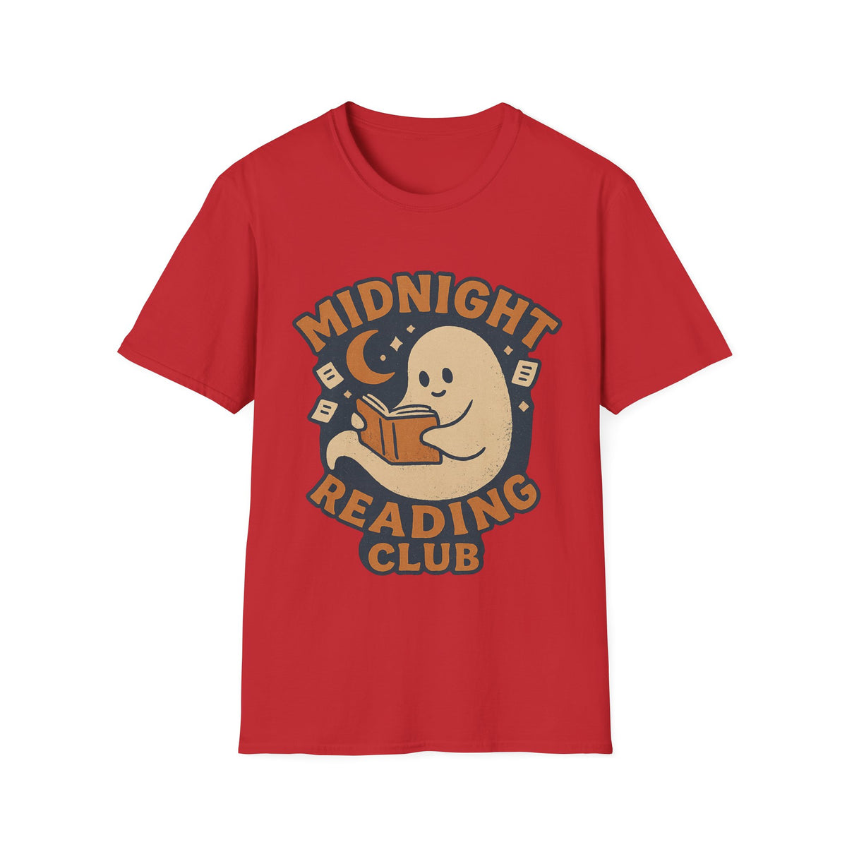 Midnight Reading Club T-Shirt — Cute Ghost Booklover Tee - Trending Now - August 2026