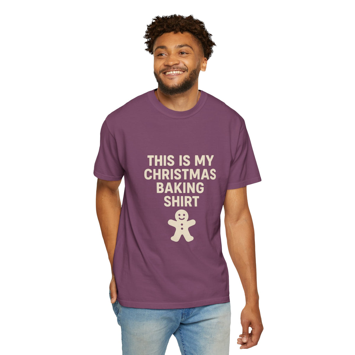Christmas Baking Shirt — 'This Is My Christmas Baking Shirt' Tee with Gingerbread Graphic- Trending Now - October 2026