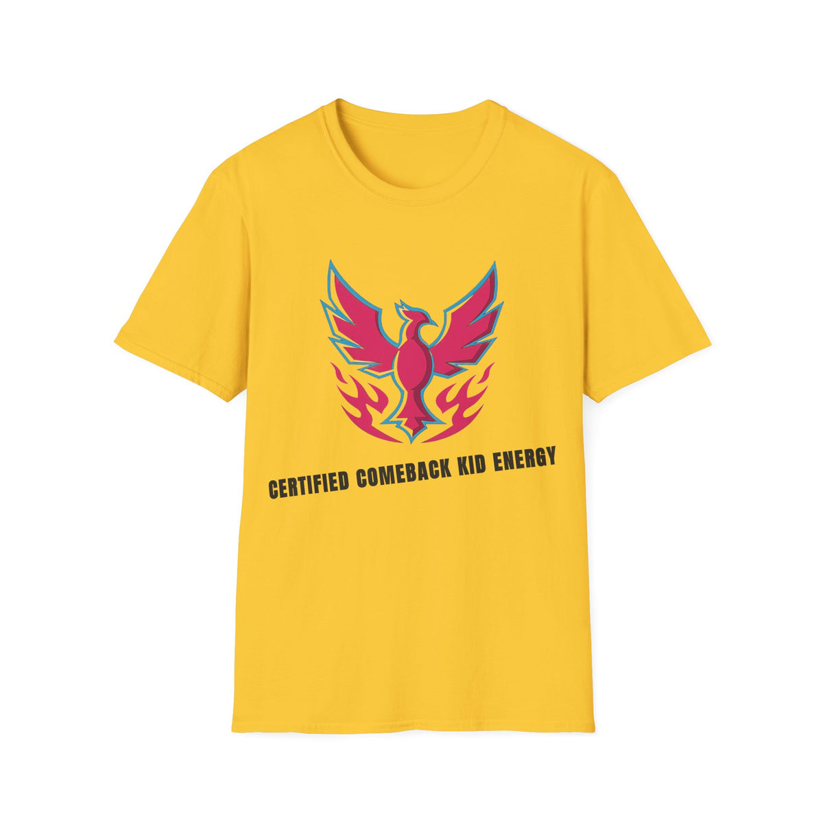 Phoenix Graphic T-Shirt — 'Certified Comeback Kid' Motivational Tee - Trending Now - September 2026