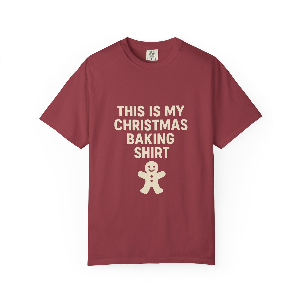 Christmas Baking Shirt — 'This Is My Christmas Baking Shirt' Tee with Gingerbread Graphic- Trending Now - October 2026