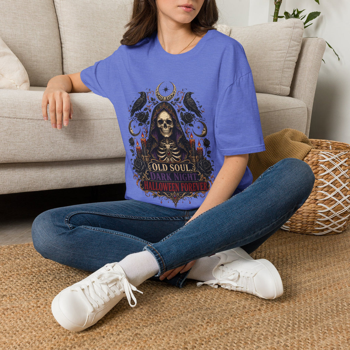 Halloween Old Soul Unisex Softstyle T-Shirt