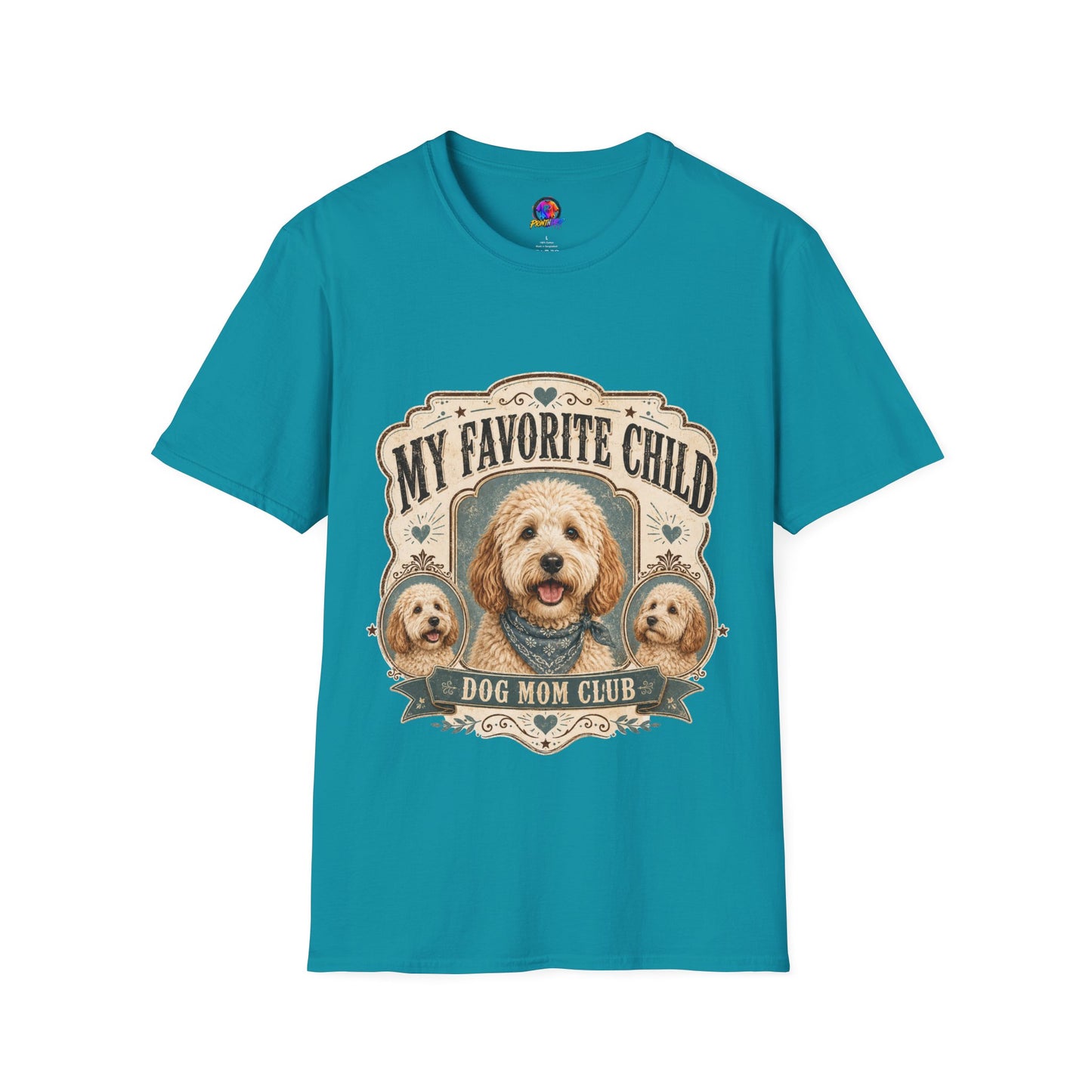 My Favorite Child Dog Mom T-Shirt — Cute Pet Lover Tee
