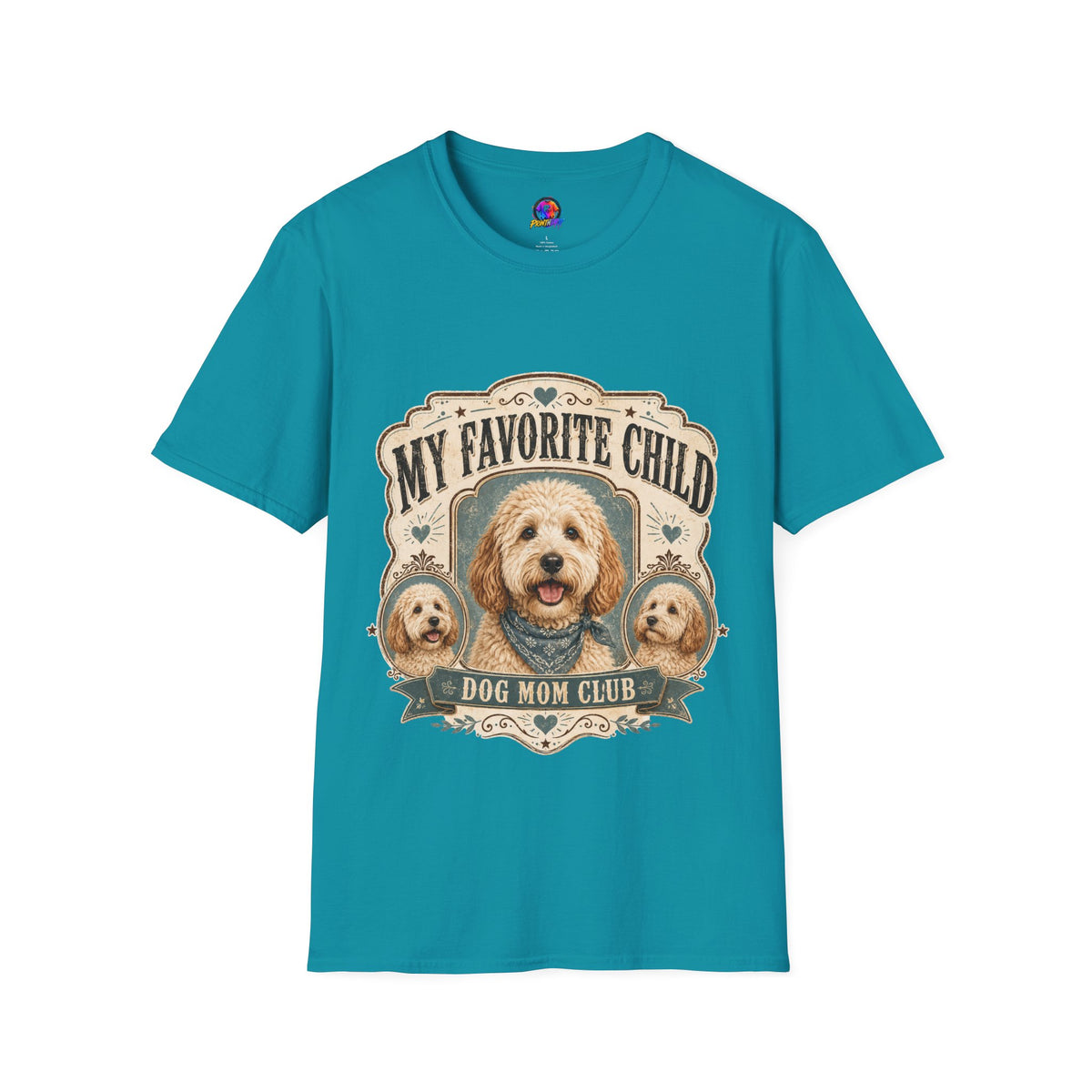 My Favorite Child Dog Mom T-Shirt — Cute Pet Lover Tee