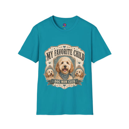 My Favorite Child Dog Mom T-Shirt — Cute Pet Lover Tee