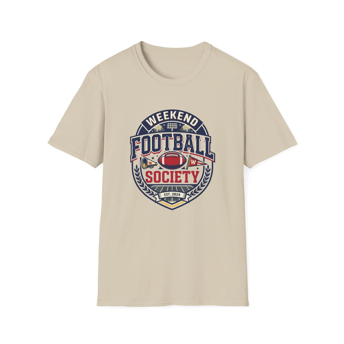 Weekend Football Pocket Graphic T‑Shirt — Retro American Football Logo Tee - Trending Now - August 2026