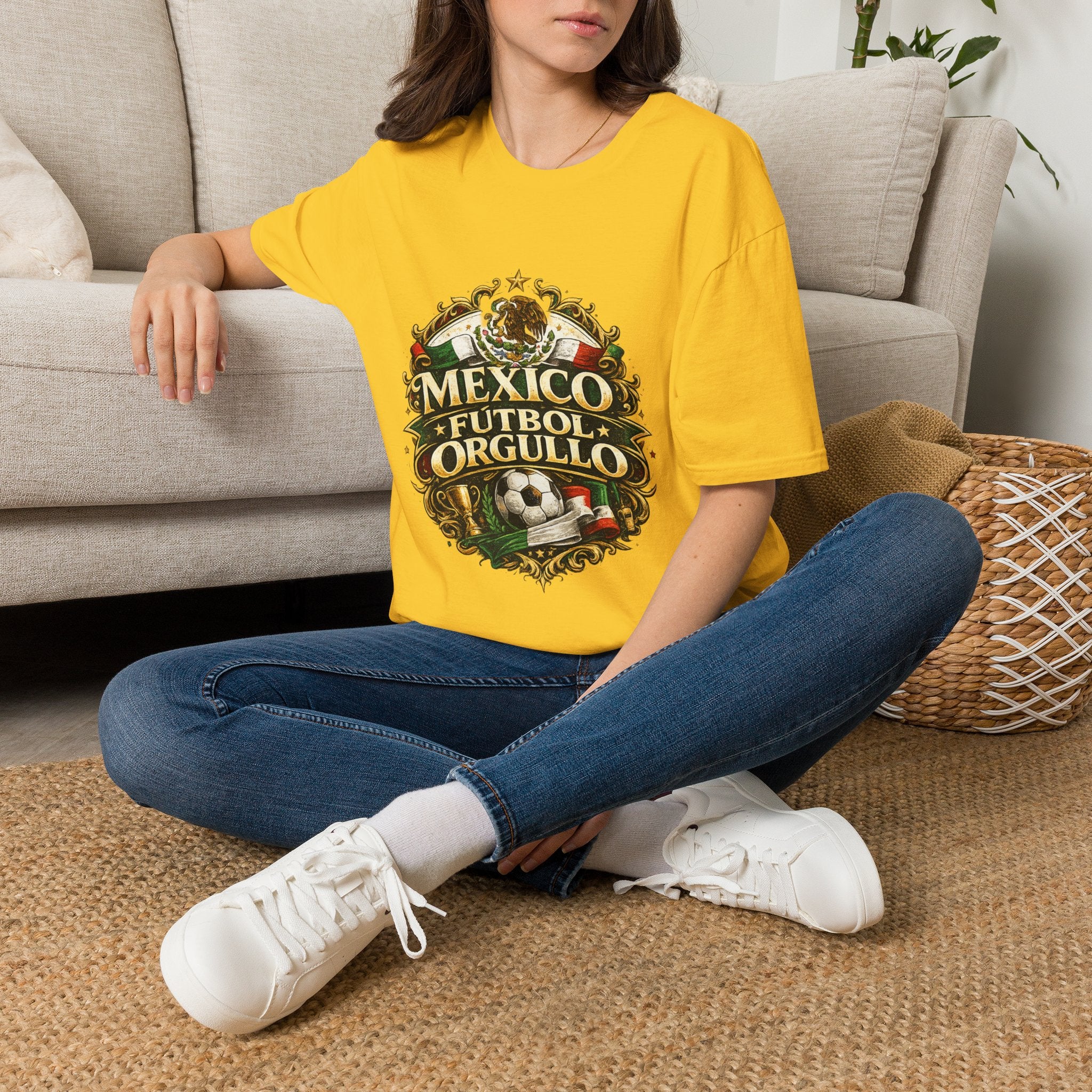 Mexico Fútbol Orgullo T-Shirt — Mexican Soccer Pride Graphic Tee