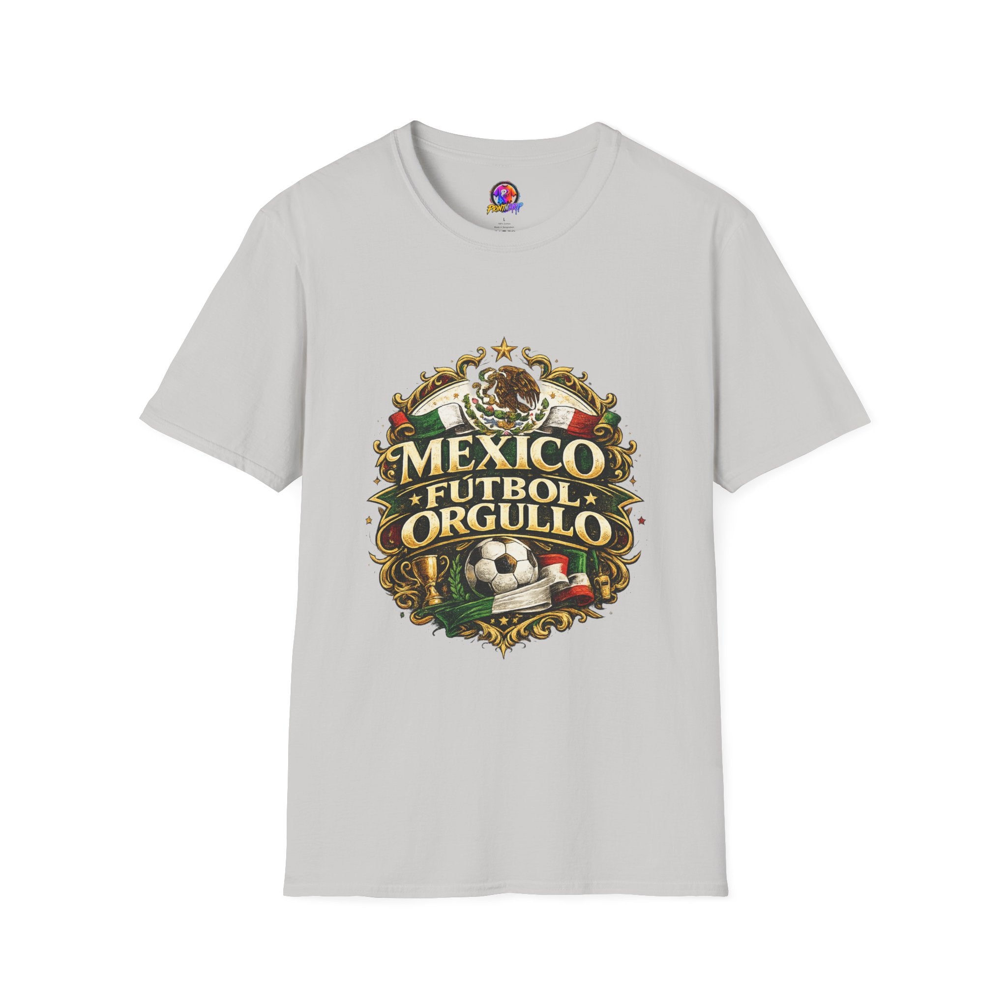Mexico Fútbol Orgullo T-Shirt — Mexican Soccer Pride Graphic Tee
