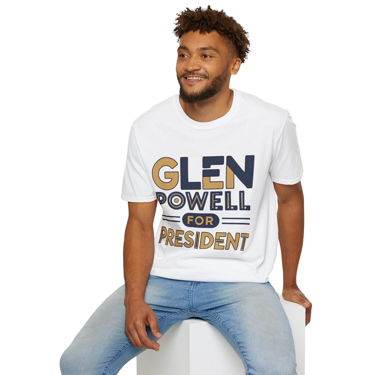 Glen Powell for President T‑Shirt - Trending Now - August 2026