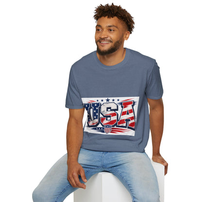 USA Flag Graphic T-Shirt — Patriotic American Pride Tee