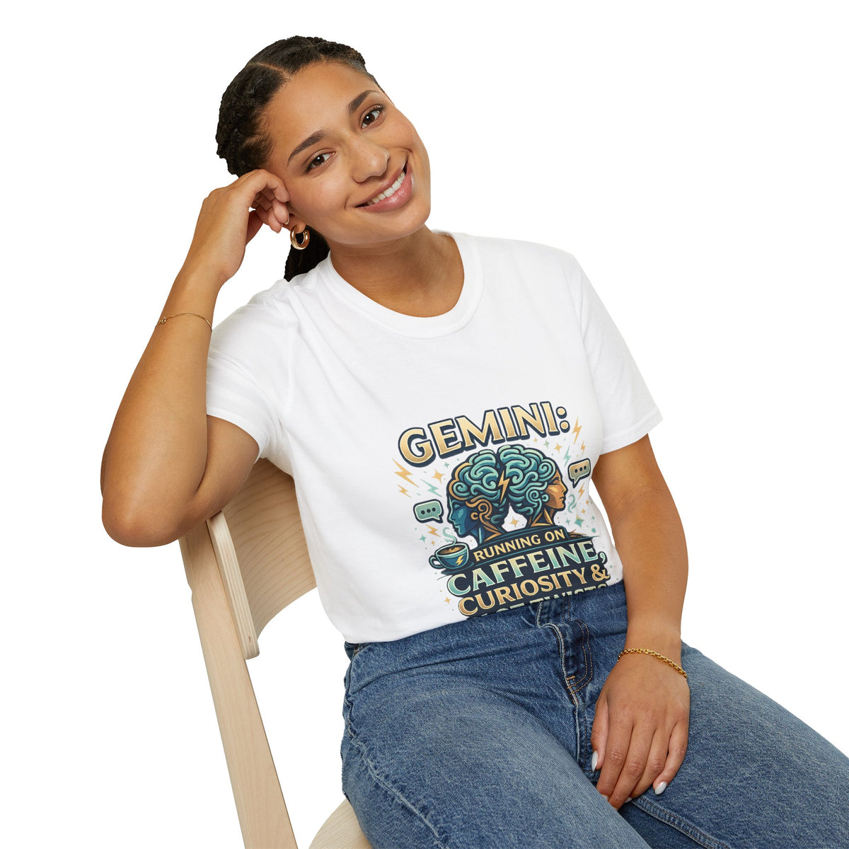 Zodiac  Gemini Unisex Softstyle T-Shirt