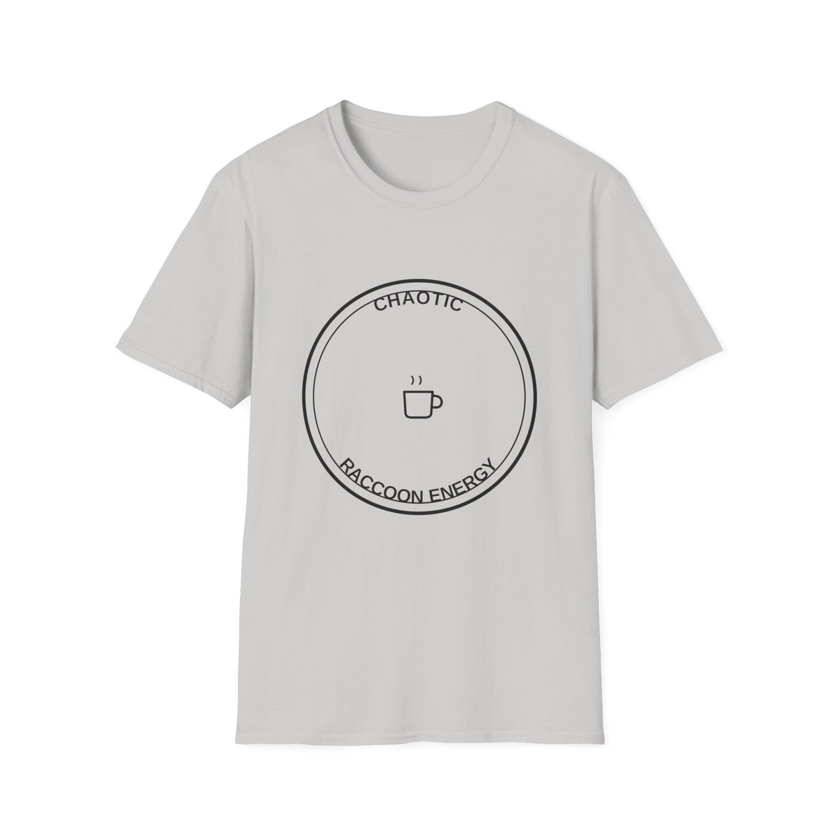 T-Shirt — Chaotic Raccoon Energy Graphic Tee - Trending Now - August 2026