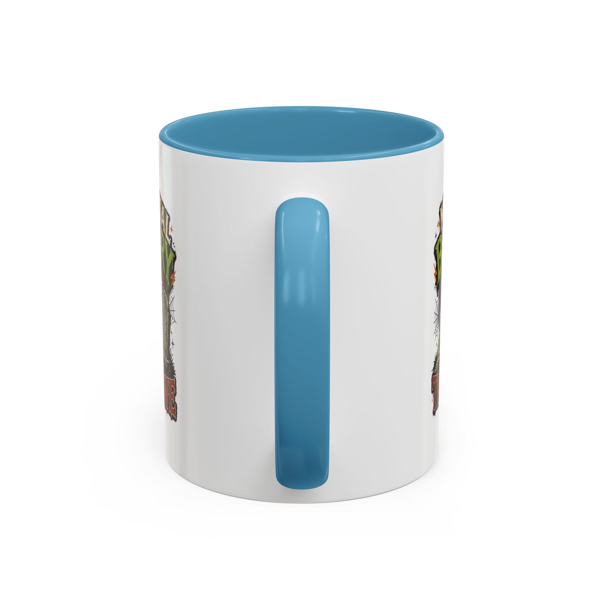 Halloween  My Social Battery Accent Coffee Mug