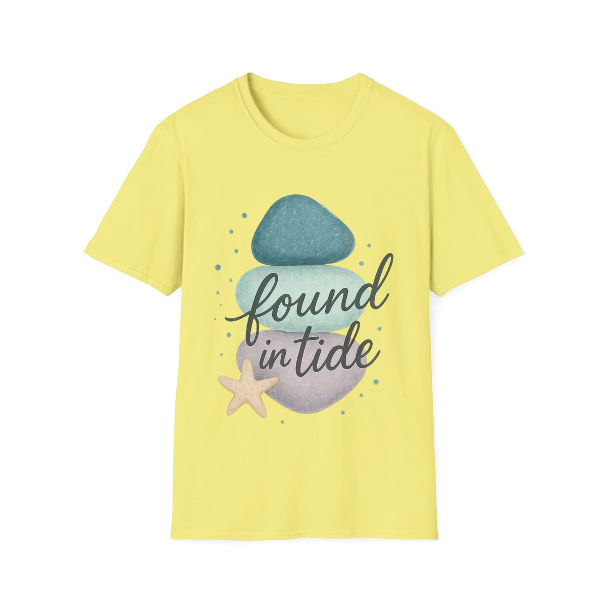 Found My Balance Beach Zen T-Shirt — Stacked Stones & Starfish Relaxation Tee - Trending Now - September 2026