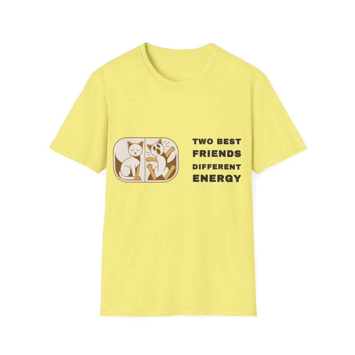 Cat and Dog T-Shirt — "Two Best Friends, Different Energy" Cute Pet Graphic Tee - Trending Now - September 2026