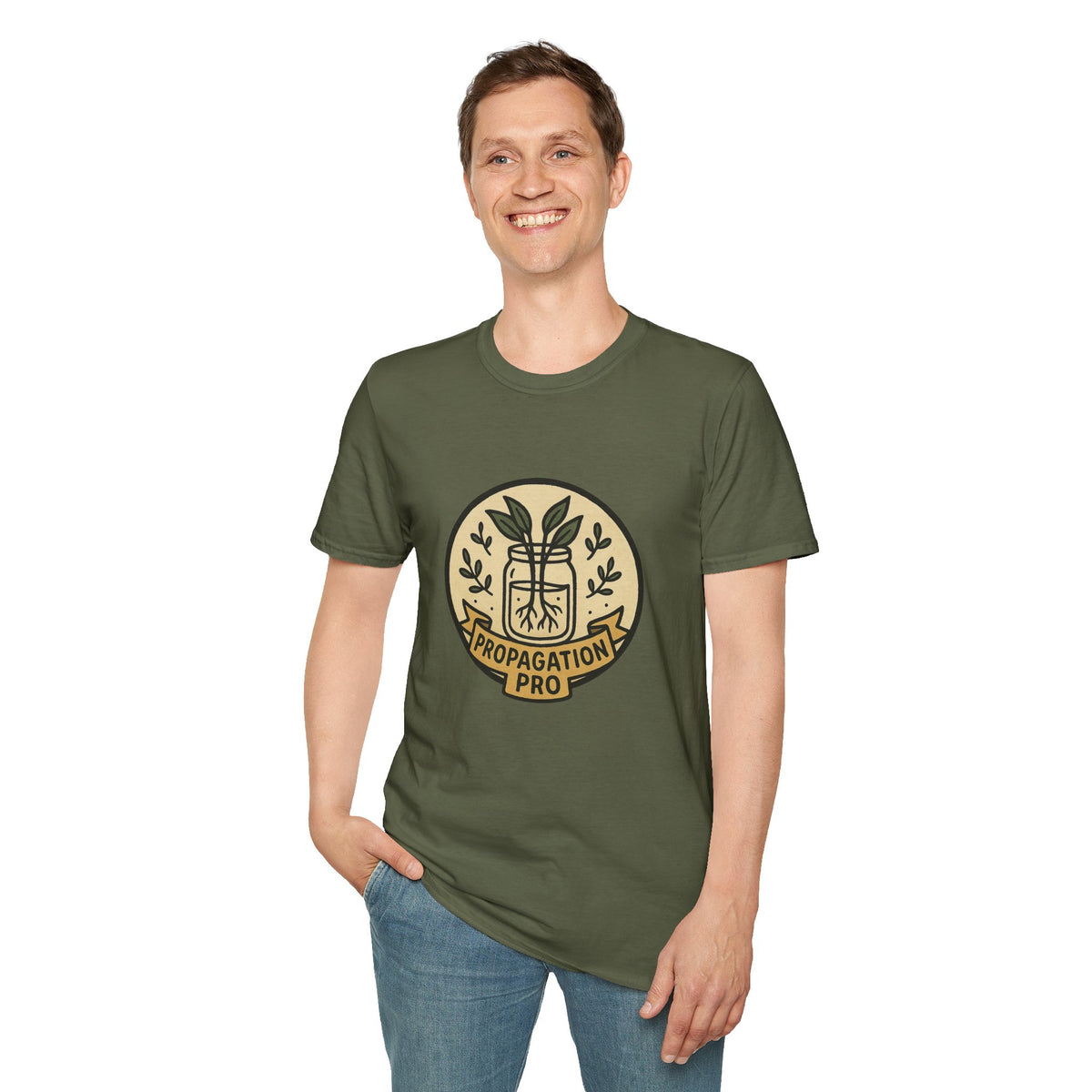 Herbal Apothecary Logo T-Shirt — Botanical Plant Badge Tee - Trending Now - August 2026