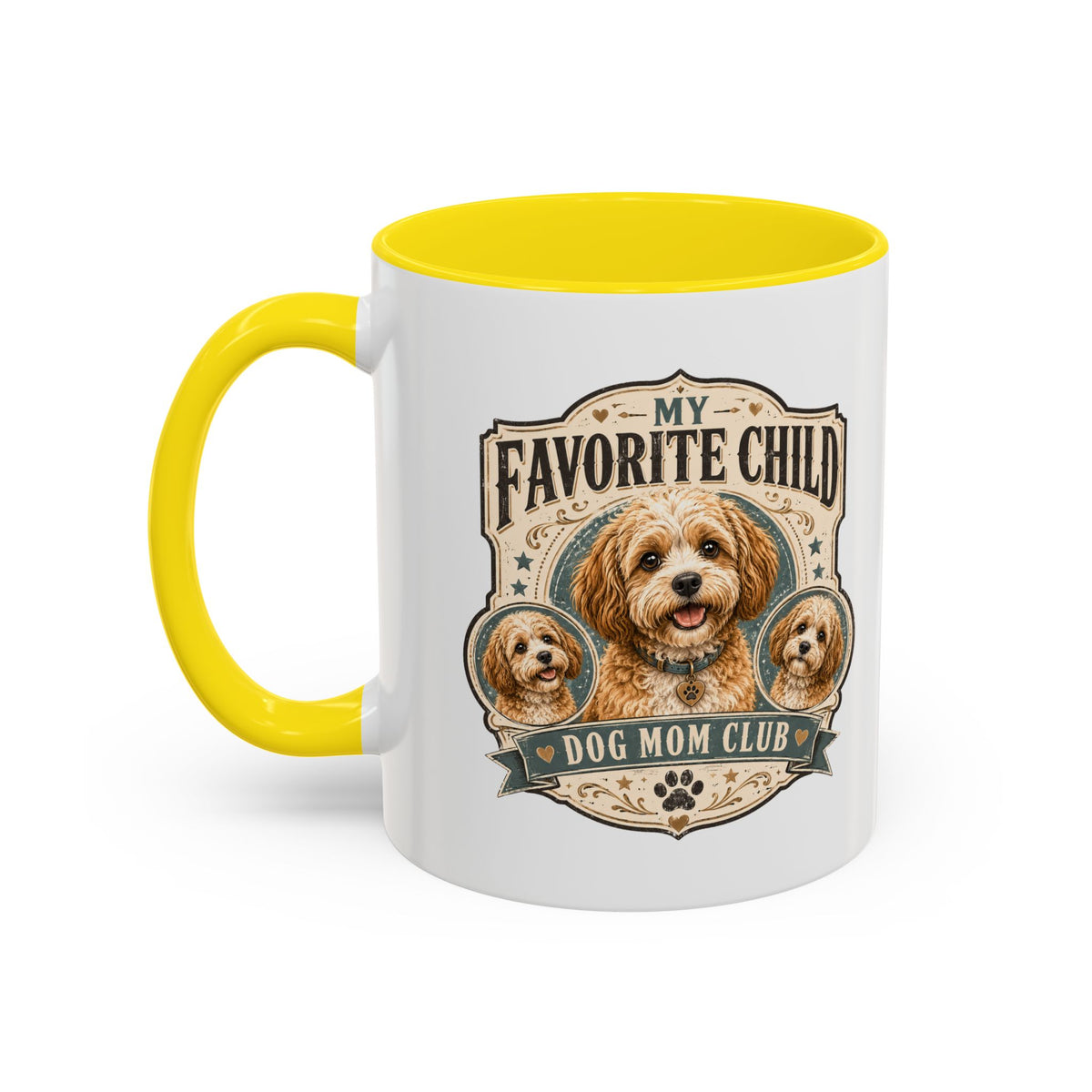 Milo Bailey Dog Dad Mom My Favorite Child Dog Mom Club Accent Coffee Mug