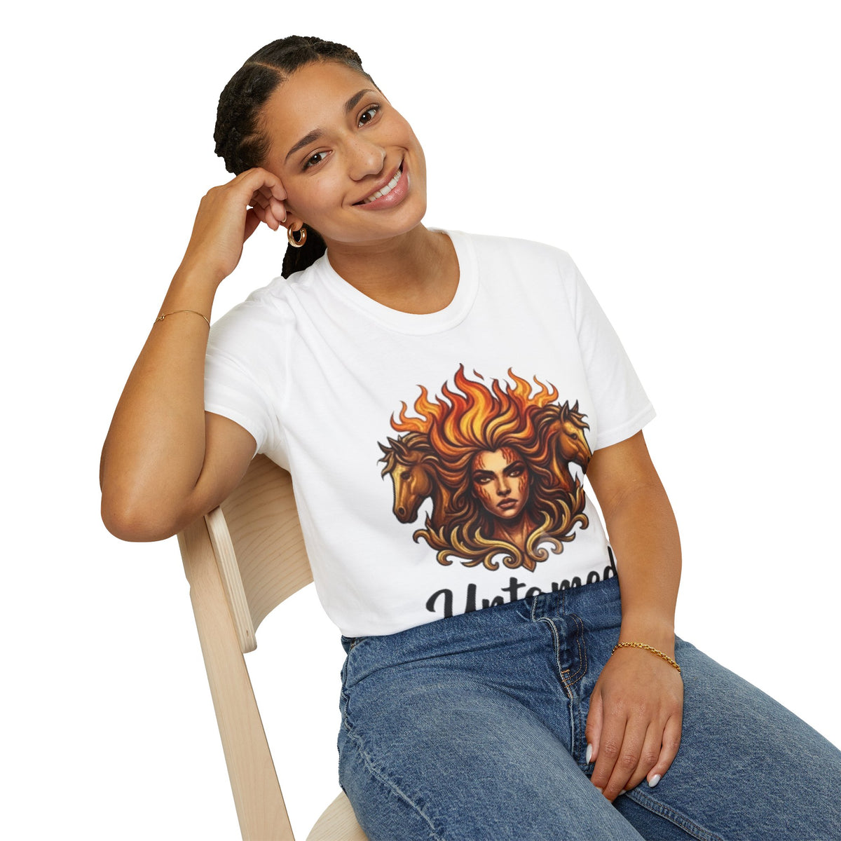 Sagittarius 'Untamed' Zodiac T-Shirt — Fiery Archer Astrology Tee