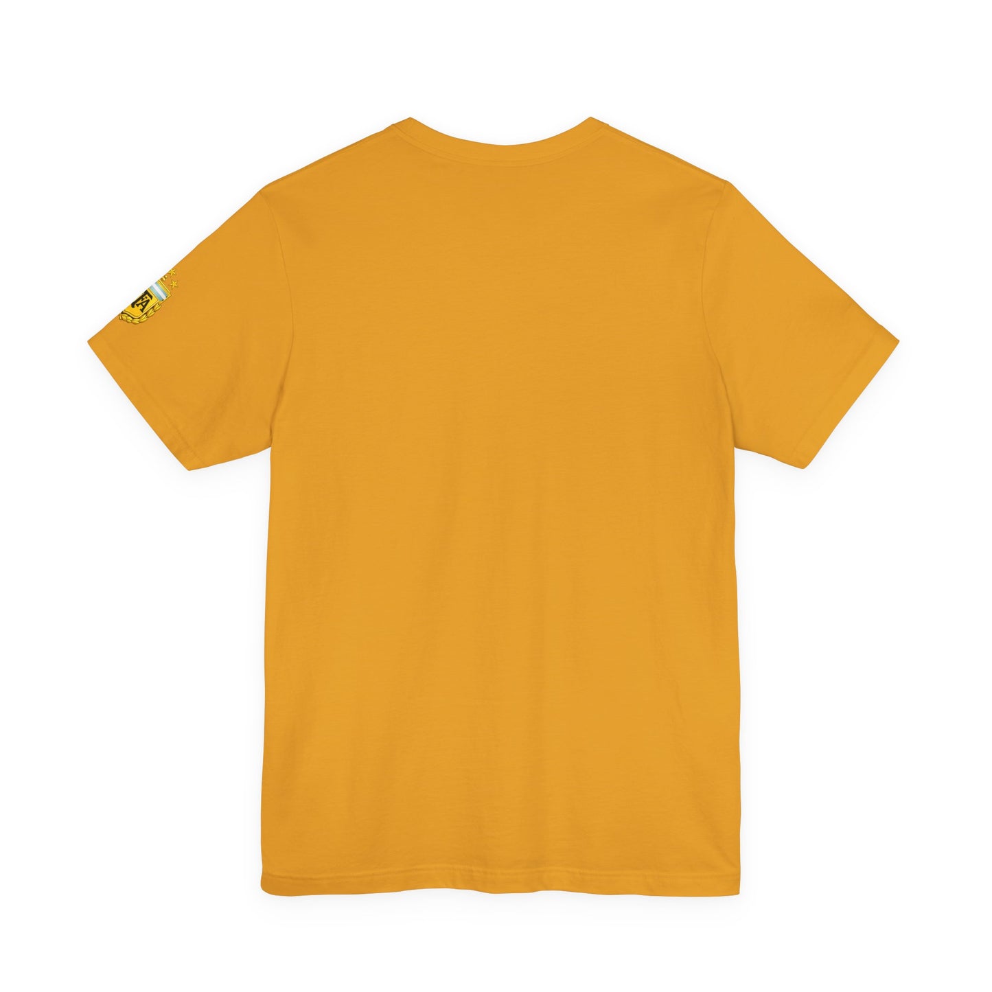 Argentina - Tango y Fútbol Graphic Tee - Bold Serif Soccer & Dance Shirt