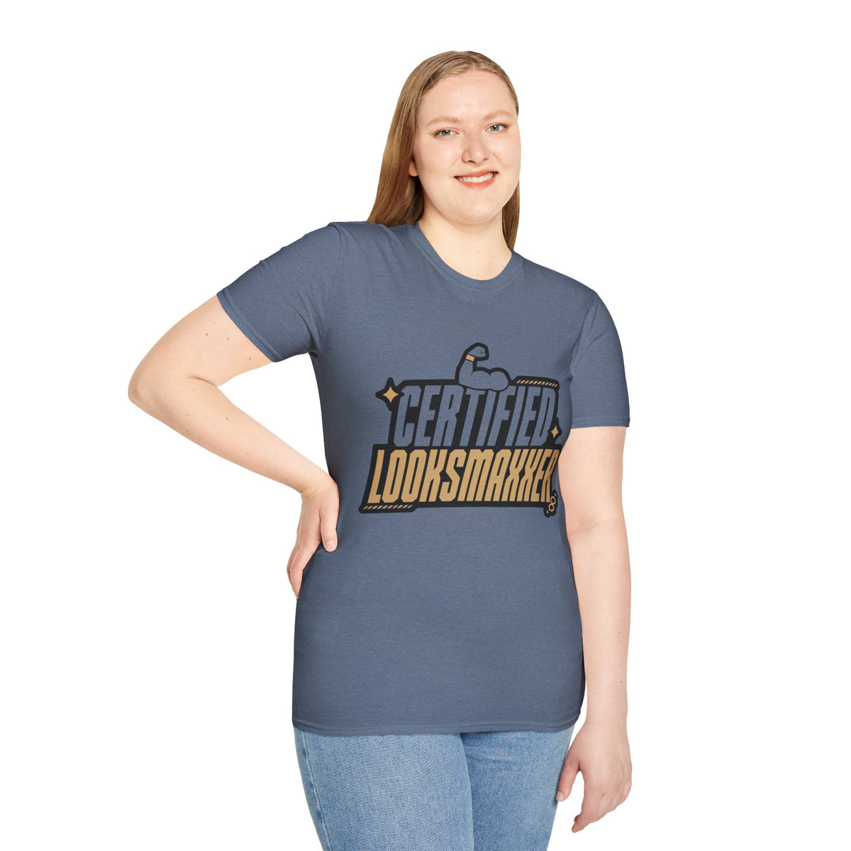 Certified Looksmaxxer T-Shirt — Funny Fitness & Glow-Up Tee - Trending Now - August 2026