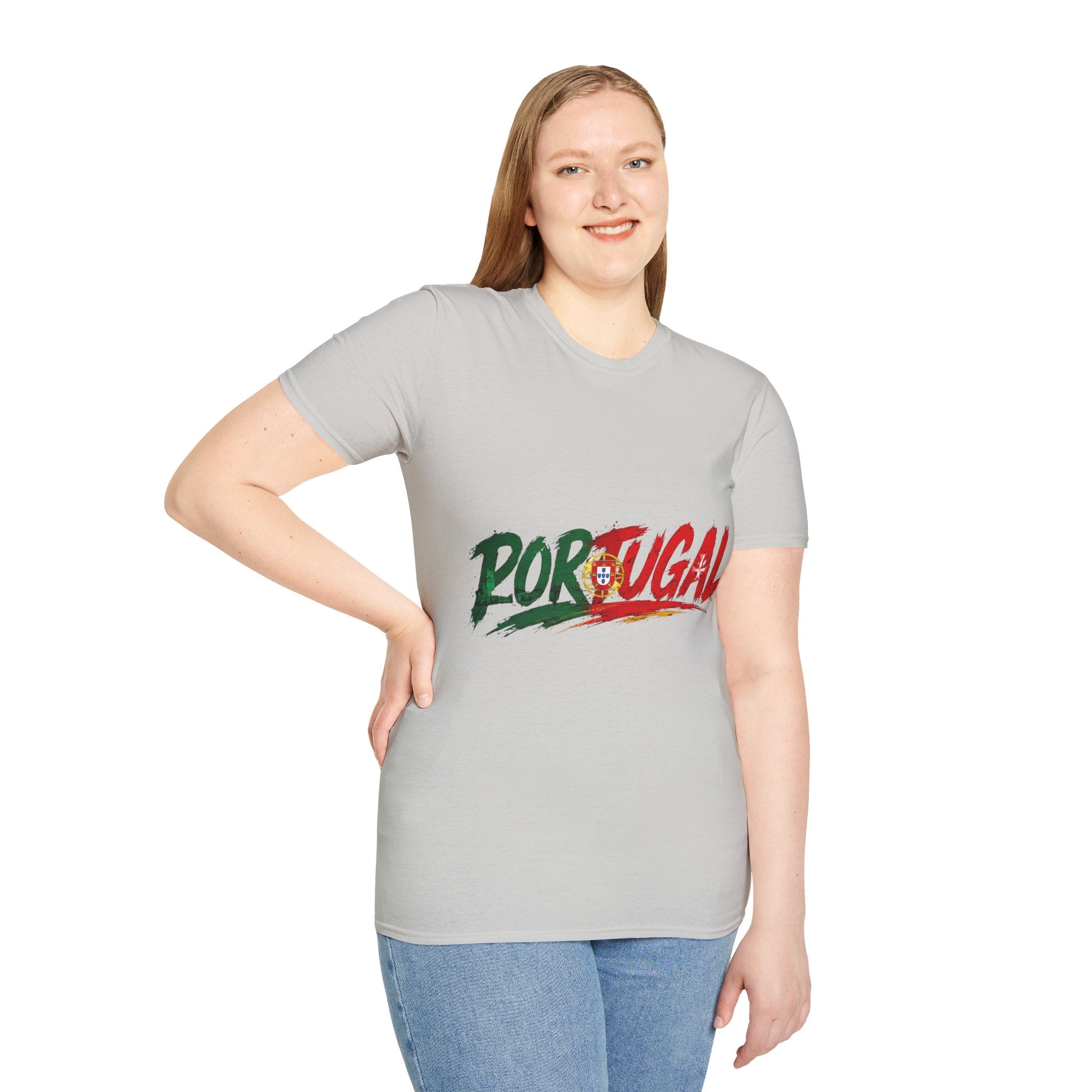 Portugal Flag Script T-Shirt — Portuguese Pride Tee