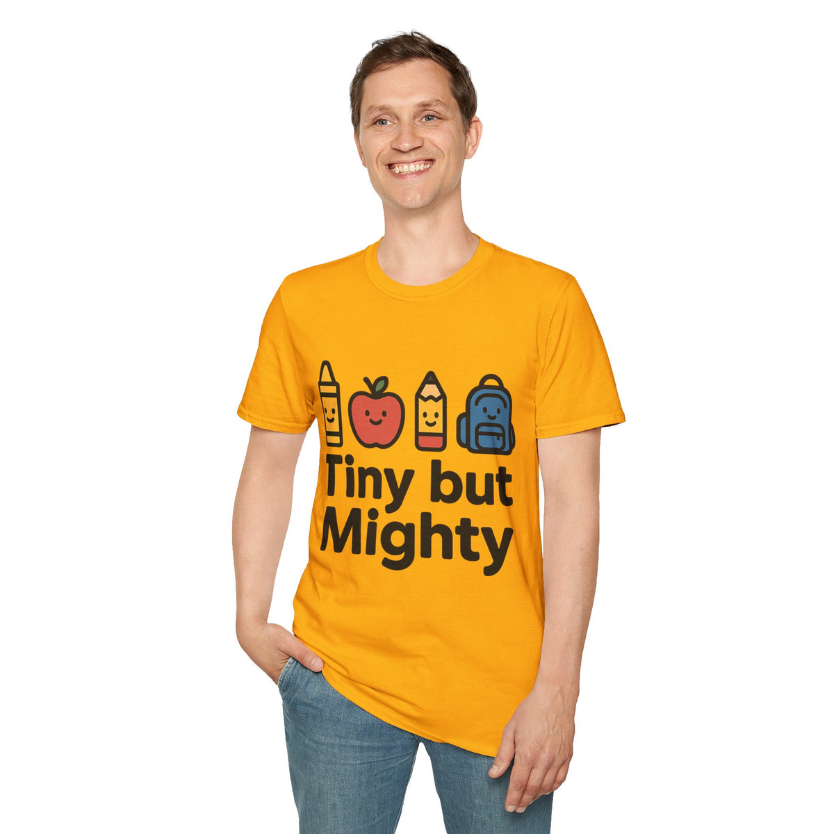 Cute School Supplies Graphic T‑Shirt — Pencil Apple Crayon Backpack Design - Trending Now - August 2026