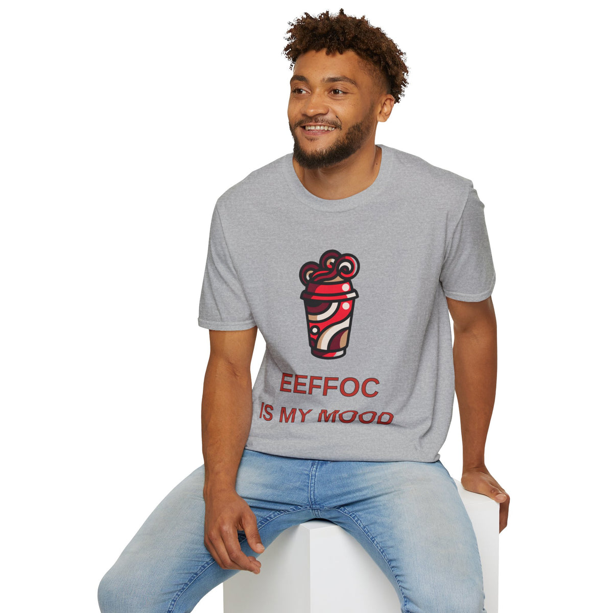 Coffee Mood T-Shirt — “EEFFOC IS MY MOOD” Graphic Tee - Trending Now - August 2026