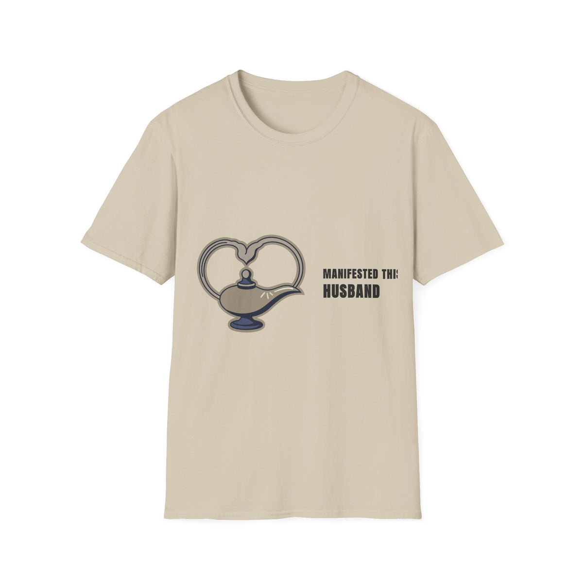 Manifesting Husband T-Shirt — Cute Genie Lamp Heart Graphic Tee - Trending Now - September 2026